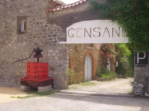 Image of cottage 8 people 4 bedrooms 3 stars in a farmhouse surrounded by vineyards