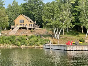 Image of Lake of the Isles Waterfront Home with Dock
