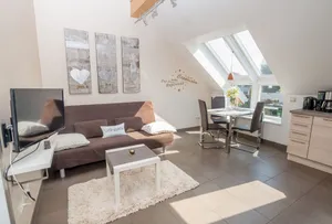 Image of Dreamlike sleeping suite \"Cappuccino\" in the wine region between Frankfurt and Heidelberg