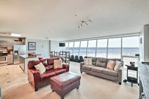 Image of Shop & Dine: Fort Worth Condo w\/ Racetrack Views!