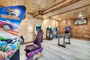 Image of 10%Off\/Arcades\/Pet Friendly\/Hot Tub\/Fire Pit\/Air Hockey\/Peaceful