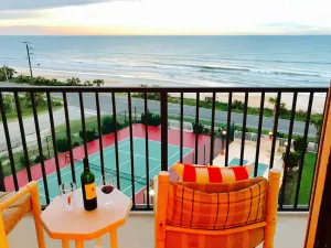 Image of Dramatic 6th floor ocean views from all rooms, easy beach access, heated pool