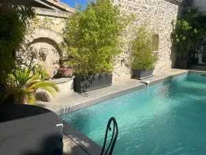 Image of House in the heart of the village with swimming pool