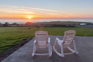 Image of Dog friendly! Oceanfront home with side to side views! Hear the sea lions!