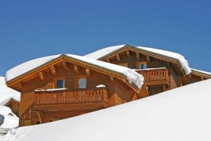 Image of Chalet, ski-in\/ski-out & foot of the slopes, terrace, balcony, fireplace or stove, tv, 75-82m²