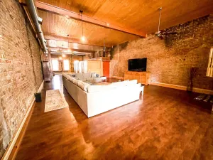 Image of The Brick Street Suite, high ceilings, historic brick street location