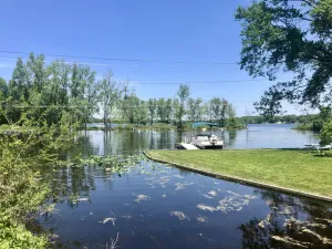 Image of Lake Cabin on 500 acre all sports lake, Snug Harbor close to Vicksburg,Kalamazoo