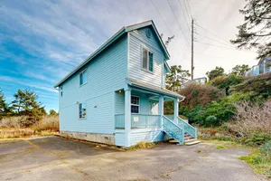 Image of Central riverfront home with river & lake views - 3 blocks to beach
