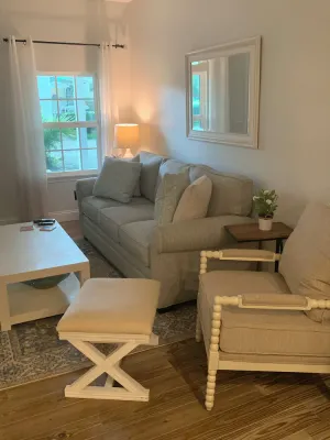 Image of Enjoy walking to shops and dining options from your refined space in downtown FB