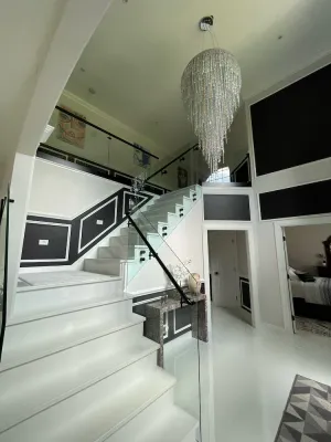 Image of The Luxury modern home with pool