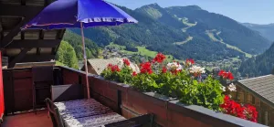 Image of SPACIOUS 4-ROOM APARTMENT 200M FROM THE SUPER-CHATEL CABLE CAR.  PANORAMIC VIEW.