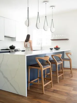 Image of Newly built, light soaked designer Ann Arbor home.