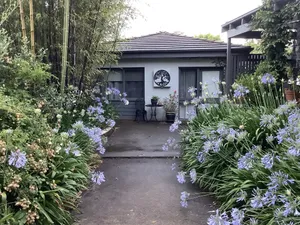 Image of Agapantha Cottage - Country in the City, original artwork, wkly\/mthly discounts