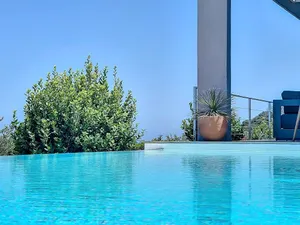 Image of Superb villa, sunset sea view, heated pool, 4 bedrooms