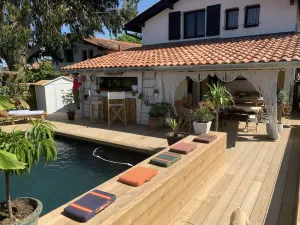 Image of Villa with pool 5 min from Les Halles Anglet