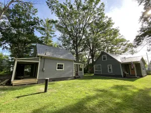 Image of Creek Side Cottage with Lake Views, Lake Access, Dock and Secluded Yard