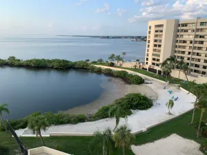 Image of Hudson Beach Gulf of Mexico Waterfront Condo Tennis Pool Boating Amazing Views!