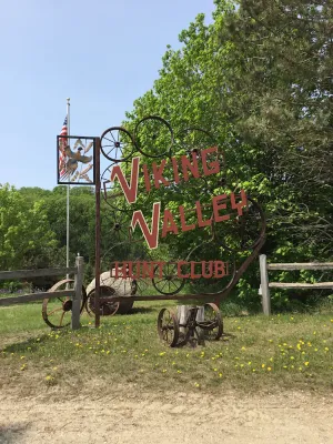 Image of Rustic hunt club lodge in the heart of Minnesota lakes country...