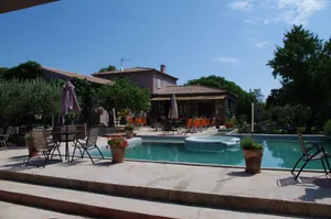 Image of A luxurious villa in a quiet environment, not overlooked.