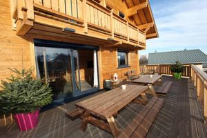 Image of Chalet, 150m from ski slopes, swimming pool, terrace, parking, tv, ski locker, 215m², La Toussuire