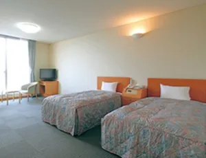 Image of Westernstyle twin room with bath and toilet  1 \/ Shimonoseki Yamaguchi