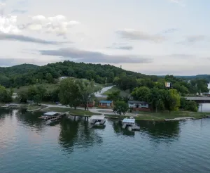 Image of Private Island Retreat with 500' Level Lakefront & 3 Houses with Private Docks!!