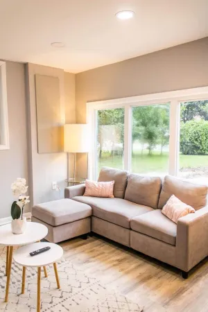 Image of This guest suite is a 2 bedroom, 1 bathroom basement located in Annandale, VA.