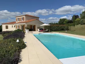 Image of Modern villa with private pool and garden
