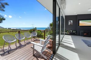 Image of SKENES RETREAT - views of the ocean from the deck