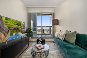 Image of High-Rise Balcony Unit with City Views, Gym, Pool