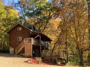 Image of Secluded cabin in the woods with great views of Mother Natures finest