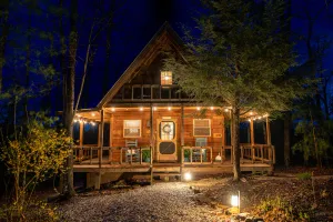 Image of LUXE KY Cabin Retreat- Wraparound Porch for Escape in Nature's Serenity-DBNF\/RRG
