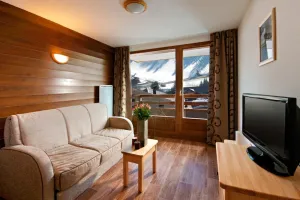 Image of 100m from shops, fitness, swimming pool, terrace, balcony, tv, 30m², Les Saisies