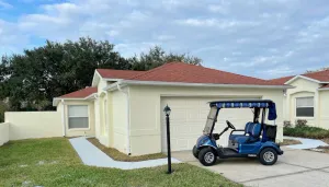 Image of Best location, dog friendly, and gas golf cart included!