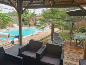 Image of Maison Pierre 9 Couchages Piscine Chauffée Jacuzzi