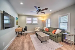 Image of Mid-Century Modern Apt - Steps to Lake George