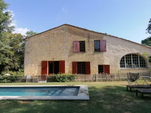Image of Maison de Campagne en Pierre Avec Piscine