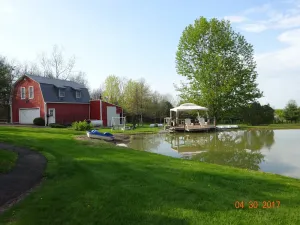 Image of Rest and relax- great view of Hemlock hills and surrounding area.