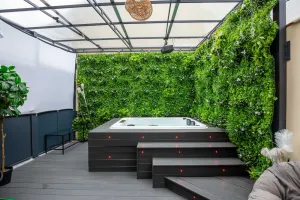 Image of Nuit-parisienne : Superb, comfortable apartment with SPA and cinema screen