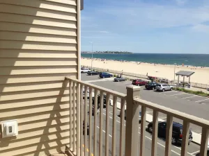 Image of Beautiful ocean front  condo with private balcony , HAMPTON BEACH!!