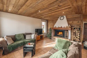 Image of 130m² apartment at the foot of the slopes - fireplace - private 2-car garage
