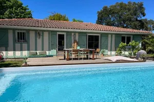 Image of Exceptional promotion for the month of September magnificent villa landaise