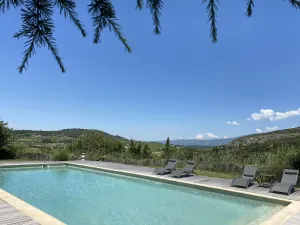 Image of VENTOUX - LUBERON Large Mas for 20 people - Superb panoramic heated swimming pool