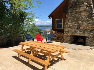 Image of Spacious house across the street from Lake Winnipesaukee