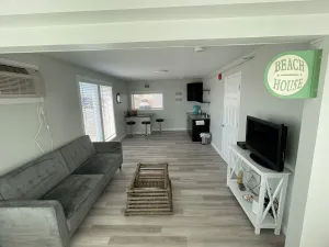 Image of Ocean views from every window.  5min walk to the quiet end of the beach!