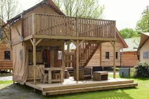 Image of Glamping 2=person safari tent