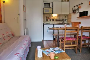 Image of 100m from resort center, 2nd floor, balcony, tv, ski locker, 20m², Risoul