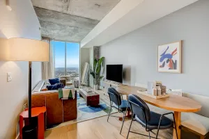 Image of Upscale Rainey St Condo Homes - Peloton, gym, rooftop pool, wifi included
