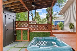 Image of Cozy Private Suite with Hot Tub~ Backyard Paradise