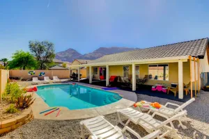 Image of Peaceful POOL- 6beds 3bedrms Kids ok Nellis Close
